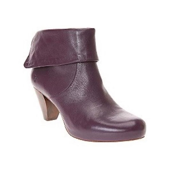 Frye Shoes - FRYE Lisa Shortie Fold Over Leather Ankle Boots
